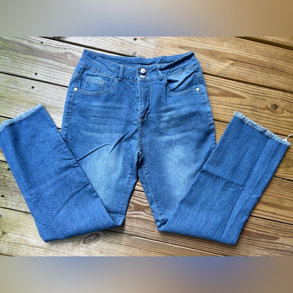 Women’s No Brand Medium Classic Blue Jeans - Picture 1 of 6